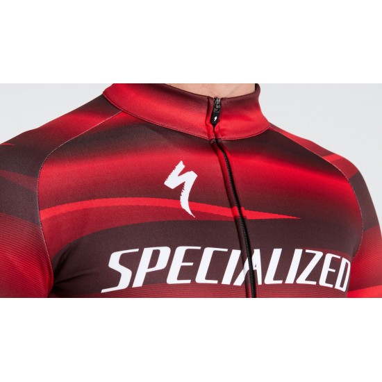 Tricou softshell SPECIALIZED Men's Factory Racing Team SL Expert - Black/Red L Tricou softshell SPECIALIZED Mens Factory Racing Team SL Expert LS - Black/Red L