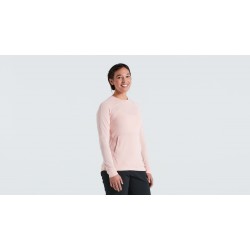Tricou Ciclism SPECIALIZED Women's Trail Power Grid (L/S) - Blush XS