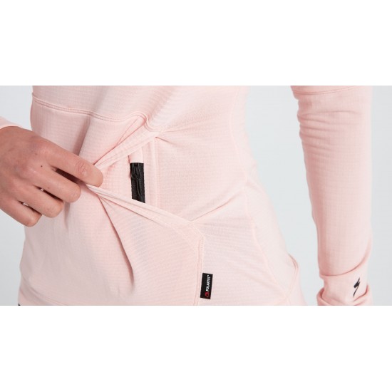 Tricou SPECIALIZED Womens Trail Power Grid LS - Blush XS