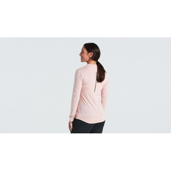 Tricou SPECIALIZED Womens Trail Power Grid LS - Blush XS
