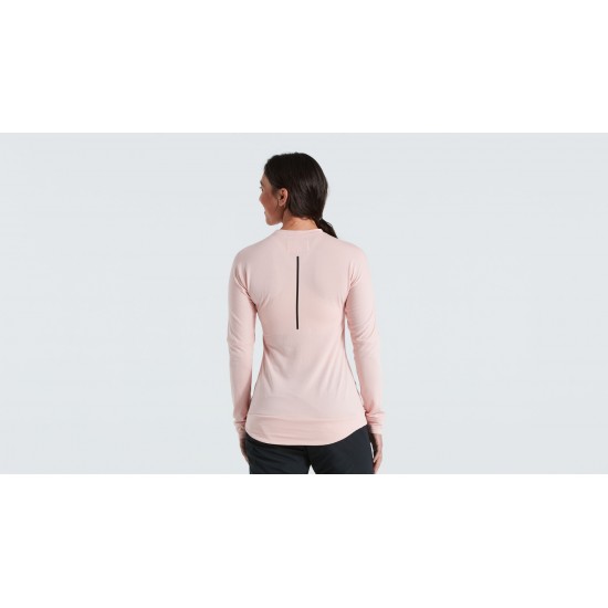 Tricou SPECIALIZED Womens Trail Power Grid LS - Blush XS