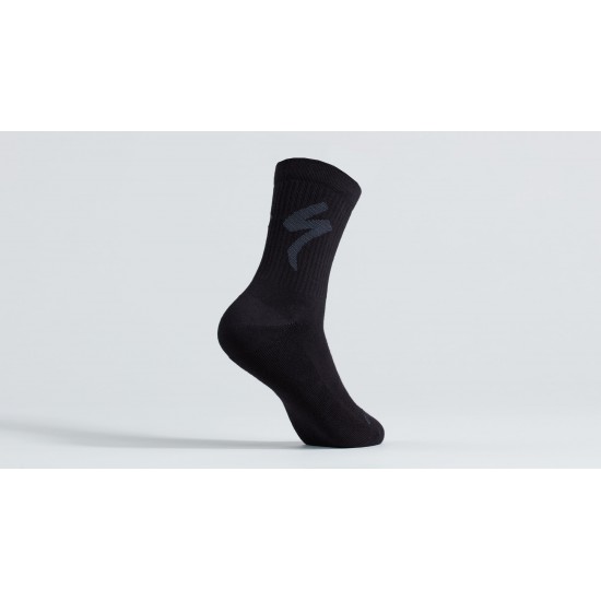Sosete SPECIALIZED Cotton Tall Logo - Black S Sosete SPECIALIZED Cotton Tall Logo - Black S