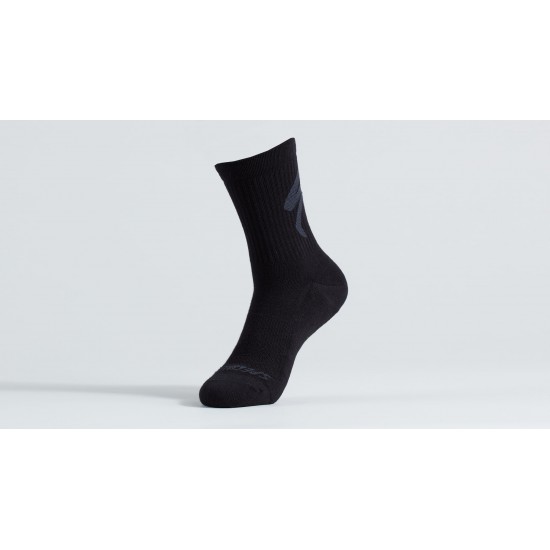 Sosete SPECIALIZED Cotton Tall Logo - Black S Sosete SPECIALIZED Cotton Tall Logo - Black S