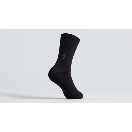 Sosete SPECIALIZED Cotton Tall - Black S Sosete SPECIALIZED Cotton Tall - Black S