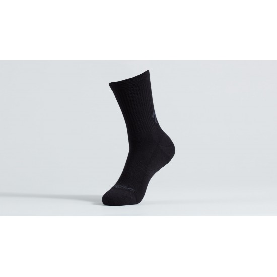 Sosete SPECIALIZED Cotton Tall - Black S Sosete SPECIALIZED Cotton Tall - Black S