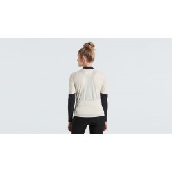 Tricou Ciclism SPECIALIZED Women's Prime Power Grid (L/S) - White Mountains L