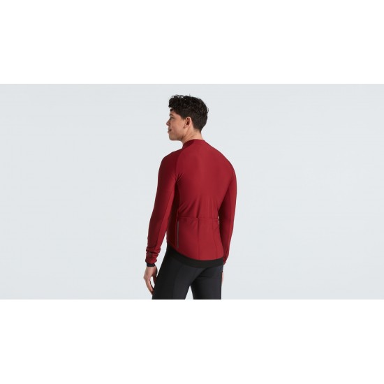 Tricou termic SPECIALIZED SL Expert LS - Maroon XL