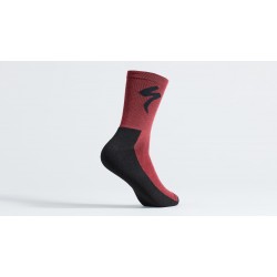 Sosete SPECIALIZED Primaloft Lightweight Tall Logo - Maroon XL