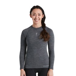 Bluza SPECIALIZED Women's Merino Seamless LS Base Layer - Grey S/M