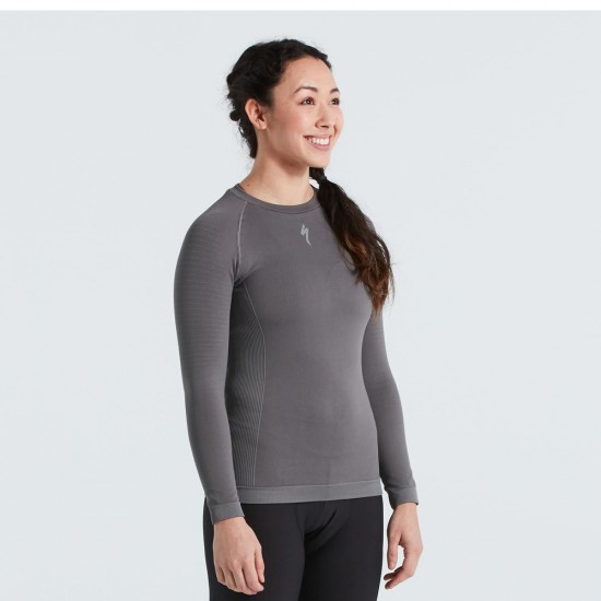 Bluza SPECIALIZED Women's Seamless LS Baselayer - Grey S/M Bluza SPECIALIZED Womens Seamless LS Baselayer - Grey S/M