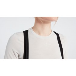 Tricou Ciclism SPECIALIZED Women's Power Grid (S/S) Baselayer - Dove Grey XS