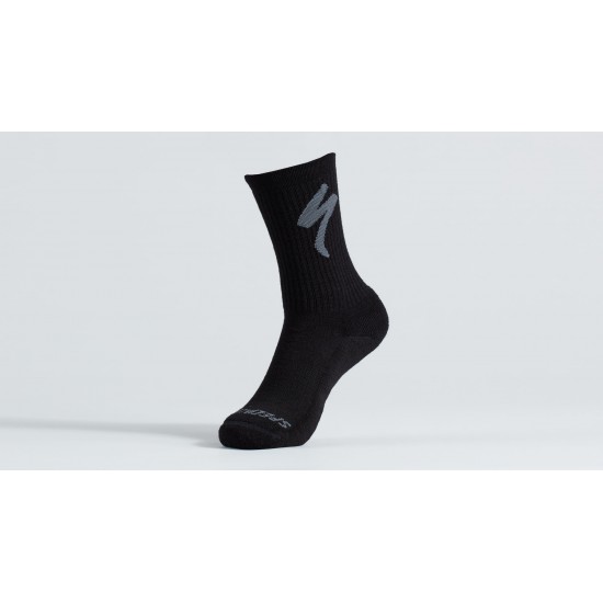 Sosete SPECIALIZED Merino Midweight Tall Logo - Black XL Sosete SPECIALIZED Merino Midweight Tall Logo - Black XL