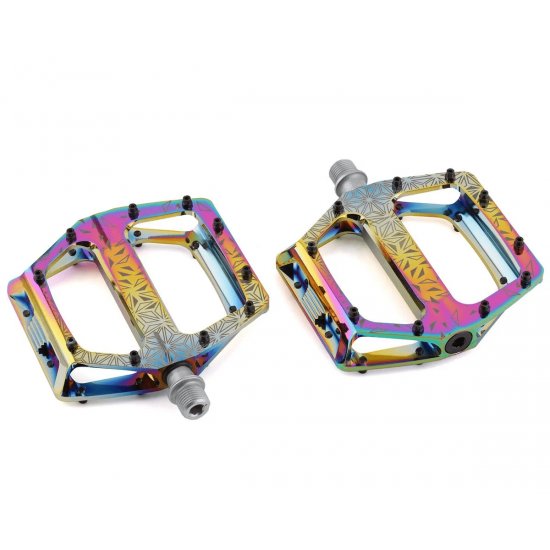 Pedale SUPACAZ Krypto - CNC Alloy - Oil Slick Pedale SUPACAZ Krypto - CNC Alloy - Oil Slick