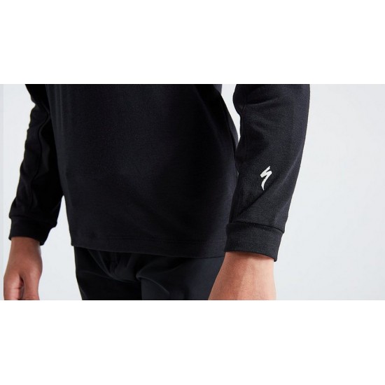 Tricou SPECIALIZED Youth Trail LS - Black M