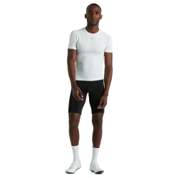 Tricou Ciclism SPECIALIZED Men's Seamless Light Baselayer (S/S) - White S/M