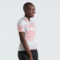 Tricou Ciclism SPECIALIZED Women's SL Blur (S/S) - Spruce M