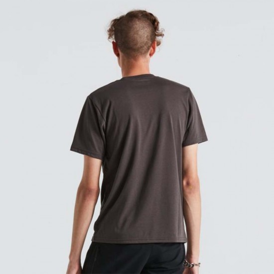Tricou SPECIALIZED Men's Logo SS - Charcoal XL Tricou SPECIALIZED Mens S-Logo SS - Charcoal XL