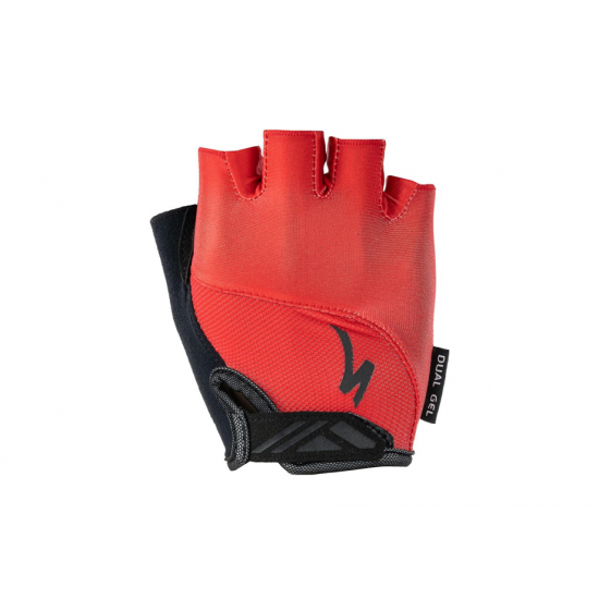 Manusi SPECIALIZED Women's BG Dual-Gel - Red L Manusi SPECIALIZED Womens Body Geometry Dual-Gel SF - Red L