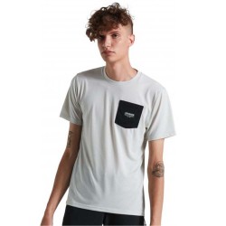 Tricou Ciclism SPECIALIZED Men's Pocket (S/S) - Dove Grey M