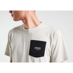 Tricou Ciclism SPECIALIZED Men's Pocket (S/S) - Dove Grey L