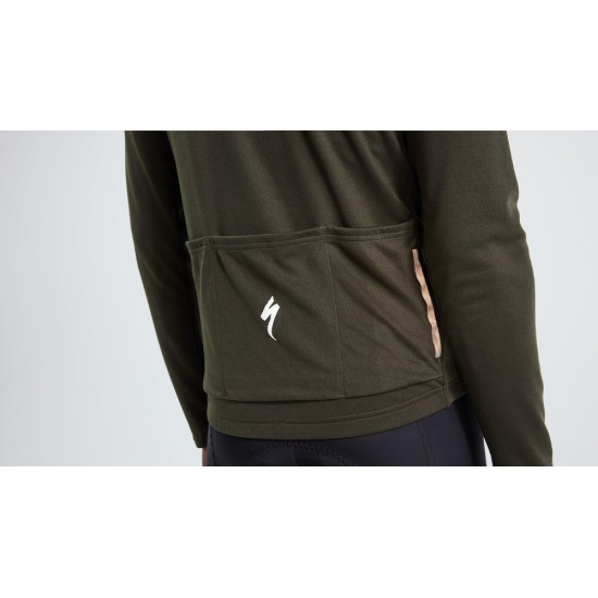 Tricou SPECIALIZED Men's RBX Classic LS - Dark Moss Green L Tricou SPECIALIZED Mens RBX Classic LS - Dark Moss Green L