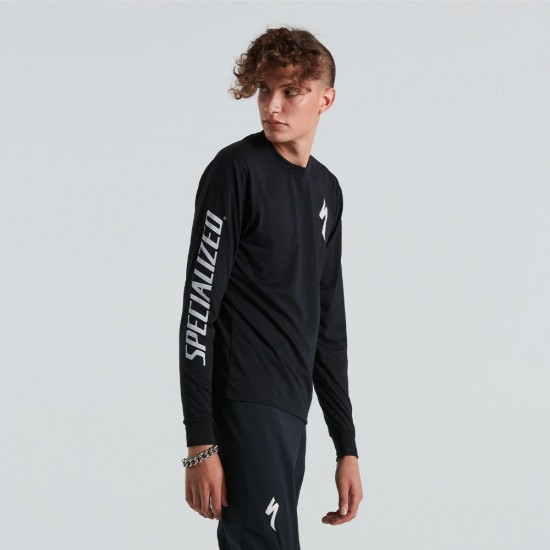 Tricou SPECIALIZED Mens LS - Black L