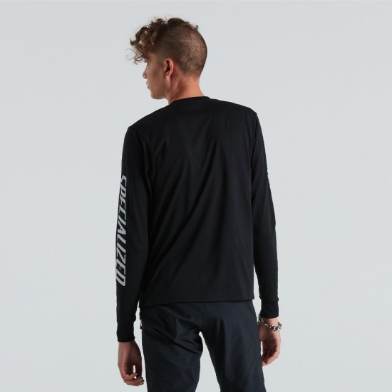 Tricou SPECIALIZED Mens LS - Black L