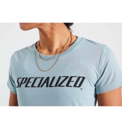 Tricou Ciclism SPECIALIZED Women's Wordmark (S/S) - Arctic Blue L
