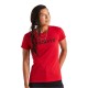 Tricou SPECIALIZED Womens Wordmark SS - Flo Red XS