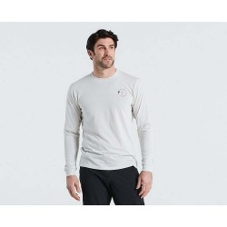 Tricou Ciclism SPECIALIZED Stoke (L/S) - Dove Grey L