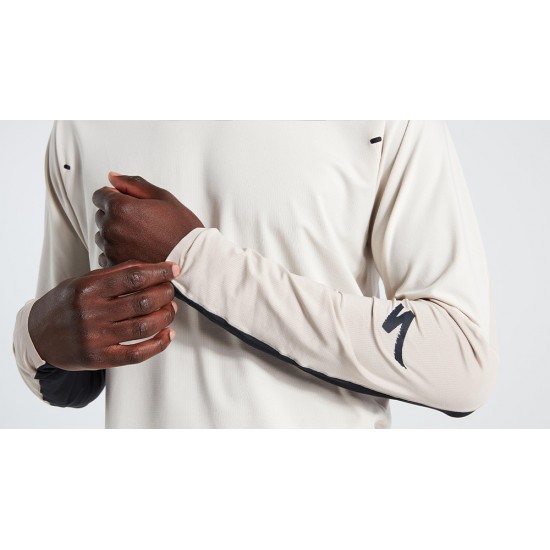 Tricou SPECIALIZED Mens Trail Air LS - White Mountains XL