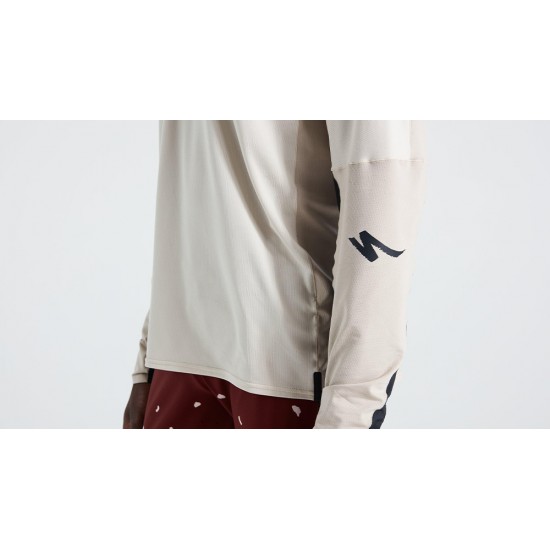 Tricou SPECIALIZED Mens Trail Air LS - White Mountains XL