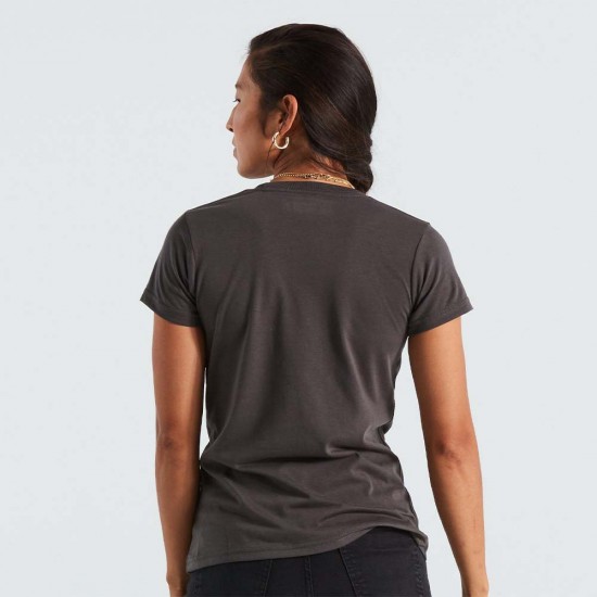 Tricou SPECIALIZED Womens Wordmark SS - Charcoal S