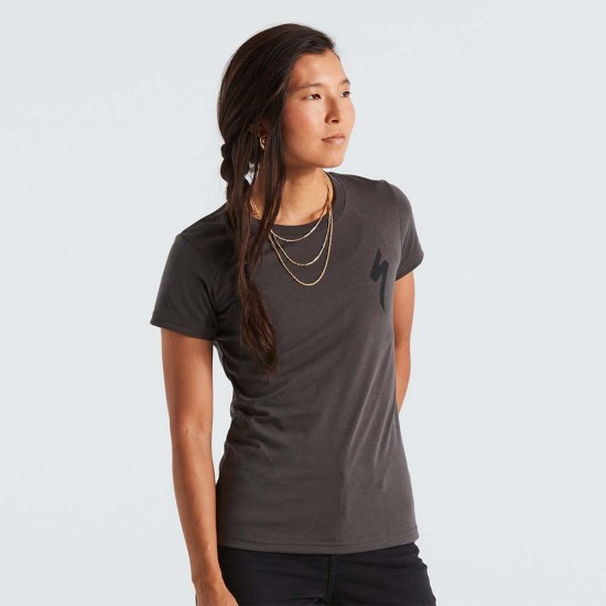 Tricou SPECIALIZED Womens S-Logo SS - Charcoal M