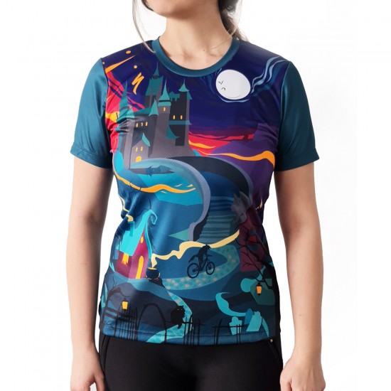 Tricou SPECIALIZED Women's Trail Tech SS - Fairy Transilvania L Tricou SPECIALIZED Womens Trail Tech SS - Fairy Transilvania L