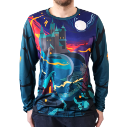 Tricou Ciclism SPECIALIZED Men's All Mountain (L/S) - Fairy Transilvania XXL