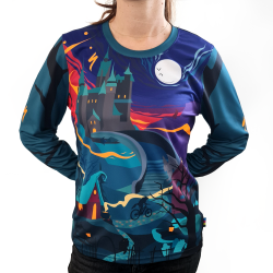 Tricou Ciclism SPECIALIZED Women's All Mountain (L/S) - Fairy Transilvania L