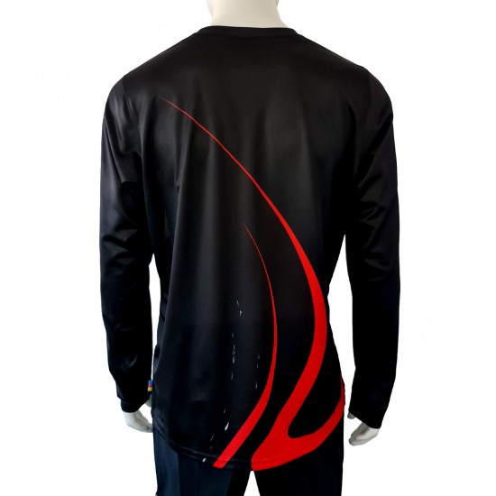 Tricou SPECIALIZED Men's All Mountain LS - Trail of Flames XL Tricou SPECIALIZED Mens All Mountain LS - Trail of Flames XL