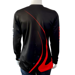 Tricou Ciclism SPECIALIZED Women's All Mountain (L/S) - Trail of Flames L