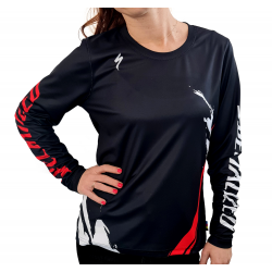 Tricou Ciclism SPECIALIZED Women's All Mountain (L/S) - Trail of Flames L