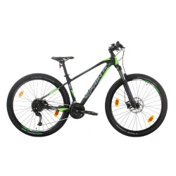 Bicicleta Sprint Apolon 27.5 Negru Mat/Verde Neon 400 mm Bicicleta Sprint Apolon 27.5 Negru Mat/Verde Neon 400 mm