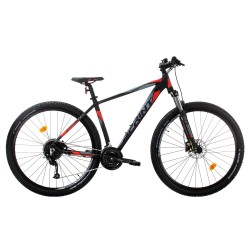 Bicicleta Sprint Maverick Pro 27.5 Negru Mat/Rosu 440mm Bicicleta Sprint Maverick Pro 27.5 Negru Mat/Rosu 440mm