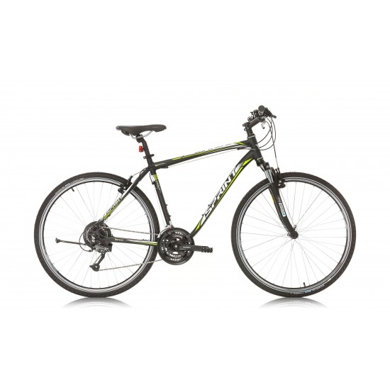Bicicleta Sprint Sintero Man 28 2021 Negru Mat 520mm Bicicleta Sprint Sintero Man 28 Negru Mat 520mm