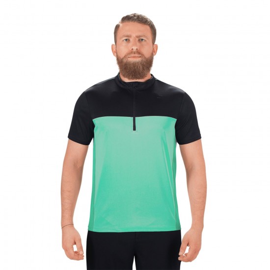 TRICOU CICLISM SQUARE ACTIVE S/S VERDE NEGRU XL