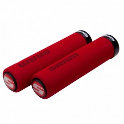 Mansoane SRAM Locking Foam Grips 129mm Rosu/Negru Mansoane SRAM Locking Foam Grips 129mm Rosu/Negru