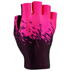 Manusi fara degete SUPACAZ SupaG - negru / roz neon - M