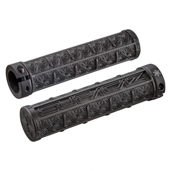 Mansoane SUPACAZ Grizips - Classic - negru w/ inele negre Mansoane SUPACAZ Grizips - Classic - negru w/ inele negre