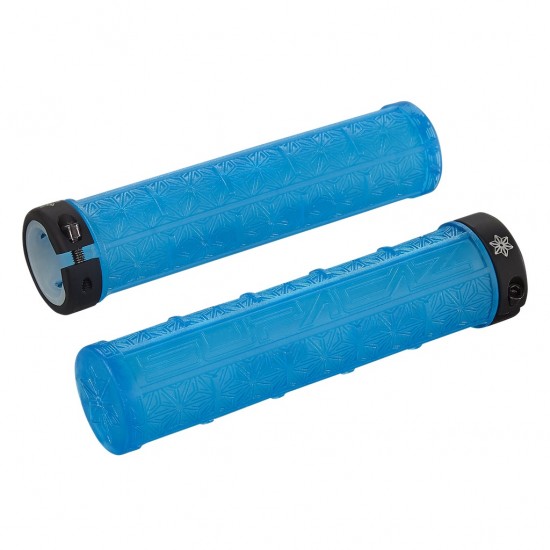 Mansoane SUPACAZ Grizips - Clear - albastru neon