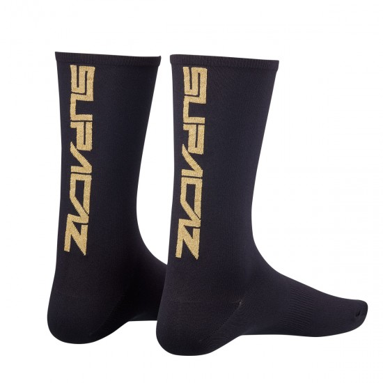 Sosete SUPACAZ Straight Up - Auriu - L/XL Sosete SUPACAZ Straight Up - Auriu - L/XL