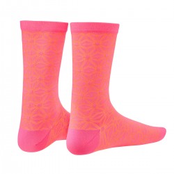 Sosete SUPACAZ Asanoha - Roz neon/Orange neon - S/M Sosete SUPACAZ Asanoha - Roz neon/Orange neon - S/M